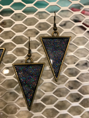 Triangle (bronze) with glitter